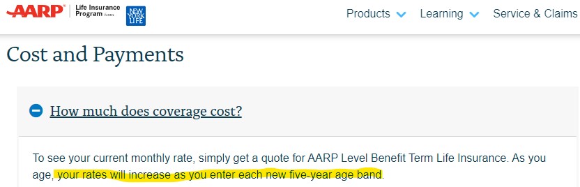 How much does AARP life insurance cost? In this review we'll break down the cost of insurance.